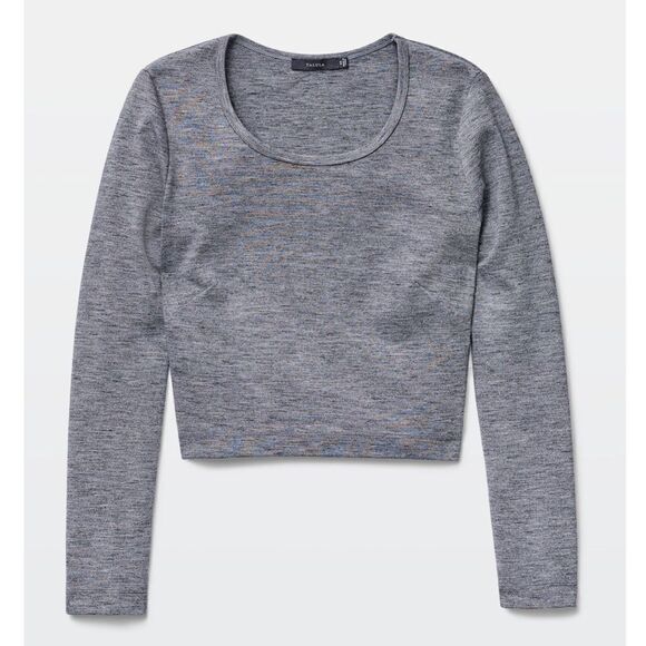 Aritzia Talula Holland cropped top - Picture 1 of 2